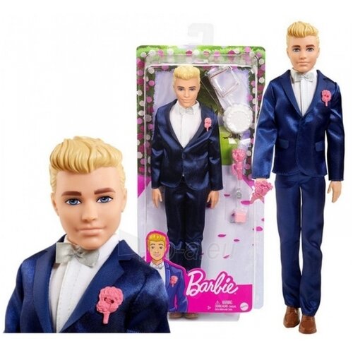 Barbie lutka ken fairytale groom GTF36 Slike