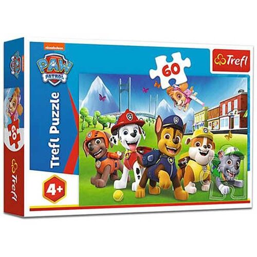 Trefl Puzzle Paw Patrol on grass - 60 delova | EPonuda.com