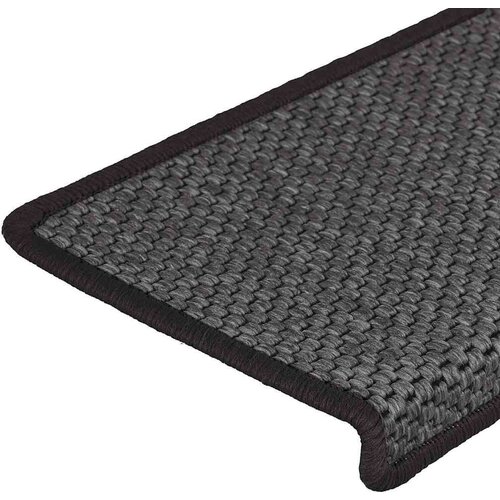 VidaXL Samoljepljivi otirači za stepenice 30 kom 65x21x4 cm antracit Slike