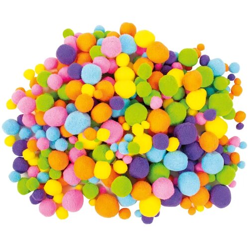 Playbox paket 500 neon pompomov Cene