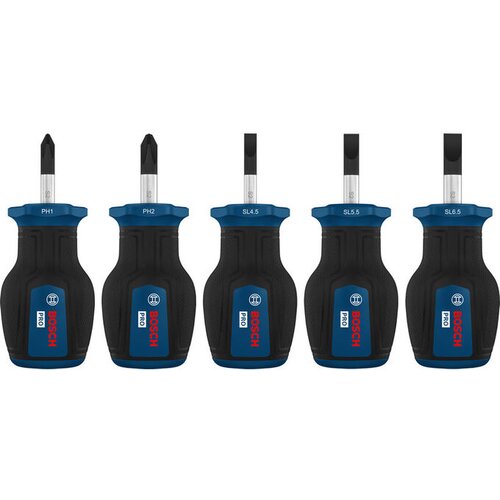 Bosch Set kratkih odvijača PRO PH/SL, 5 kom 1600A03HU6 Cene