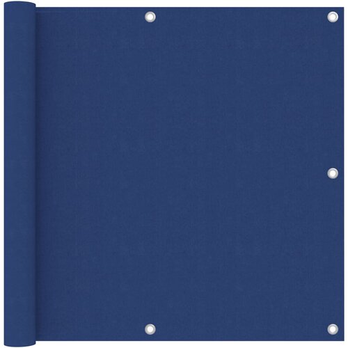 VidaXL Balkonsko platno modro 90x400 cm oksford blago Slike