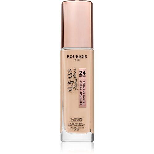 Bourjois always fabulous 24H SPF20 dolgoobstojen puder za super izgled 30 ml odtenek 110 light vanilla Cene