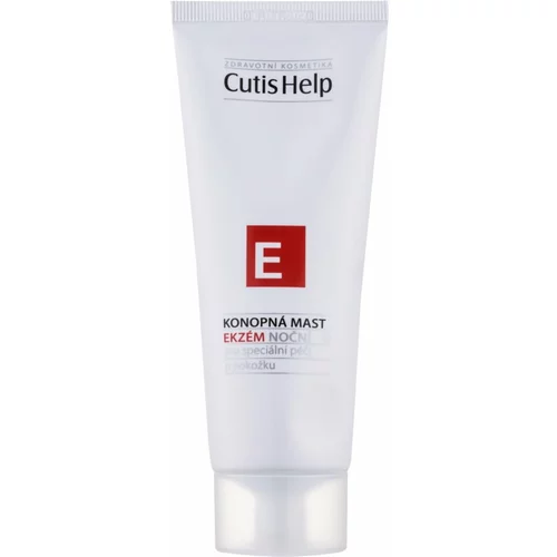 CutisHelp Health Care E - Eczema noćna mast od konoplje za ekceme za lice i tijelo 100 ml