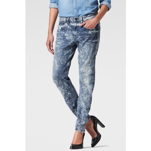 G-star jeans - arc 3d lw byfr/inkton supstch/dk ag blue and white Slike
