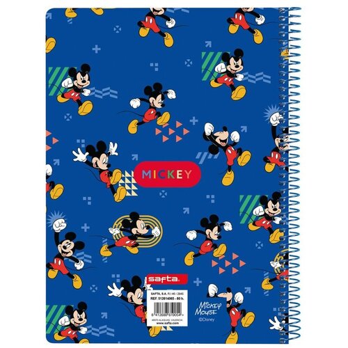 Disney Bilježnica A5 Mickey Mouse Today - kvadratići, 80 listova Slike