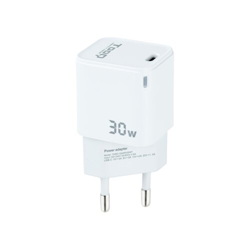 TooQ Prevečq gann USB-C PD 30W stenski polnilnik, (21262305) Cene