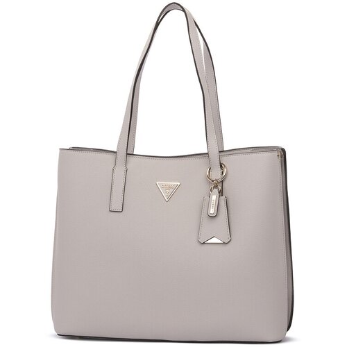 Guess Nakupovalne torbe IVO MERIDIAN SATCHEL Bež Cene