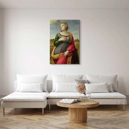  Slika - Rafael Santi &amp;ndash; St. Catherine of Alexandria 60x90 Premium Print Slike