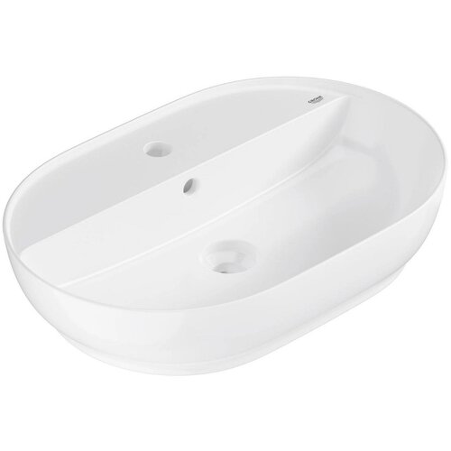 Grohe 103569SH00 Essence 60 x 40 cm ovalni nadpultni umivalnik z odprtino za armaturo Cene