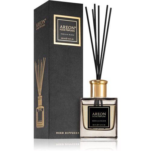 Areon Home Black Vanilla Black aroma difuzer s punjenjem 150 ml Slike