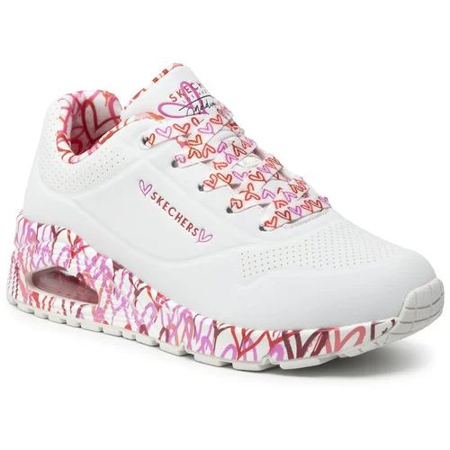 Skechers Niske tenisice 'Loving Love' ljubičasta / roza / crvena / bijela