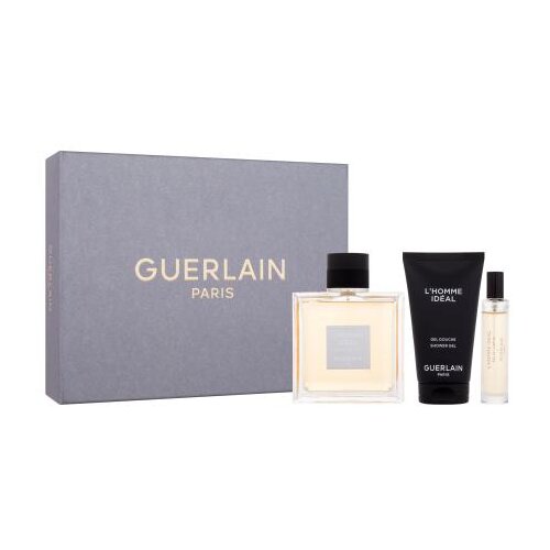 Guerlain L´Homme Ideal set: EDT 100 ml + gel za prhanje 75 ml + EDT 10 ml za moške Cene