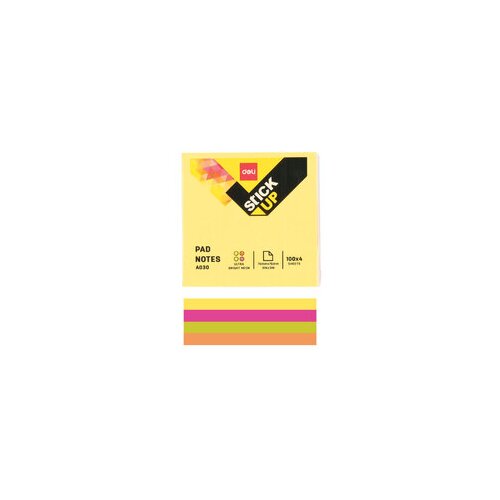 Deli STIKER KOCKA 76x76mm NEON EA03003 mix boja, 100*4 lista Slike