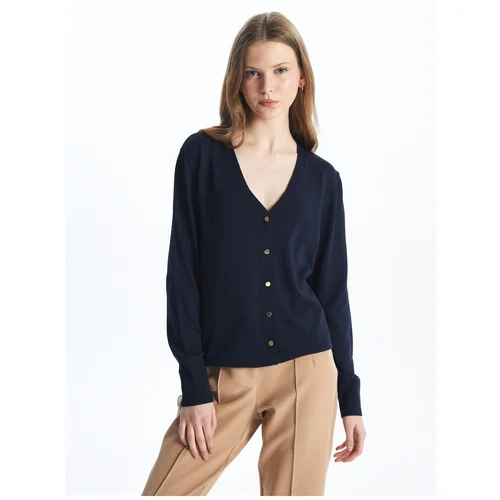 LC Waikiki Women's V-Neck Knitwear Cardigan