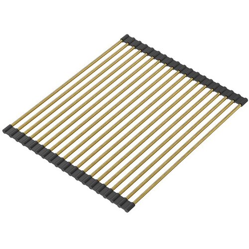 Quadron ocjeđivač PVD zlato/crna 430x320 mm Cijene