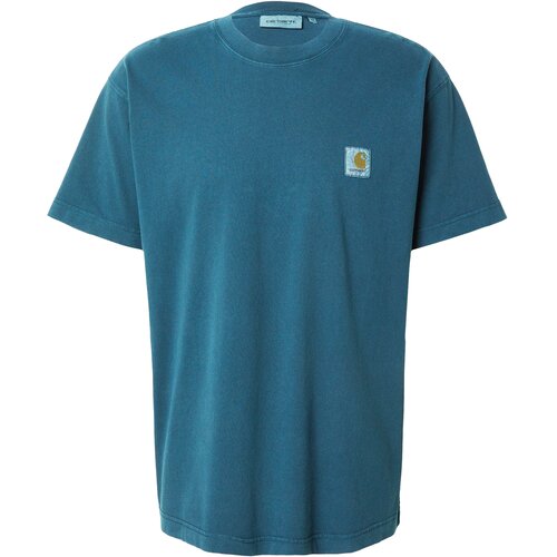 Carhartt WIP Majica 'Vista' safir / svetlo modra / temno rumena Cene