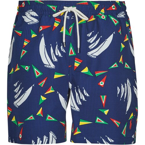 Polo Ralph Lauren Kopalke / Kopalne hlače MAILLOT DE BAIN A RAYURES EN SEERSUCKER Večbarvna Slike