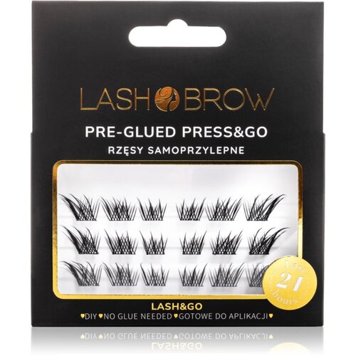Lash Brow Press&amp;amp;Go Self-Adhesive Eyelashes samoljepljivi čuperci trepavica Lashy 1 kom Slike