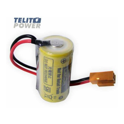 TelitPower baterija litijum 3V BR-2/3A BR17335 Panasonic - memorijska baterija za GE Fanuc A02B-0177-K106 PLC Logic Control ( P-2208 ) Cene