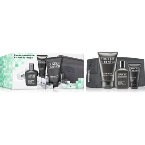 Clinique Holiday For Men Essentials Set darilni set (za britje in čiščenje kože) za moške