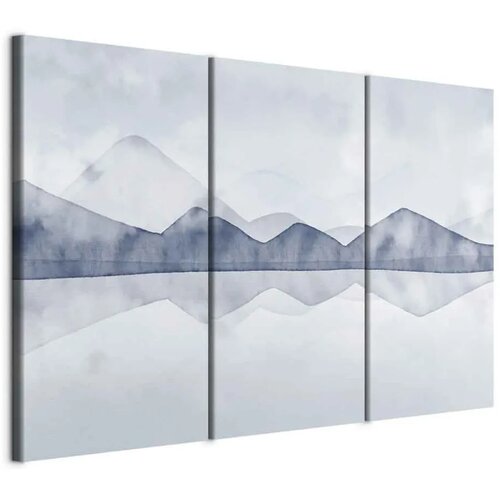  Slika - Lake in the Mountains (3 Parts) 90x60 Standard Cijene