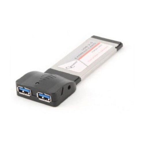  ExpressCard GEMBIRD PCMCIAX-USB32, 34slot 2xUSB 3.0 Slike