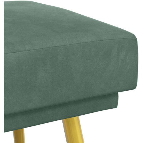  Klupa s dvostrukim slojem Morska zelena 120 x 45 x 46 cm Bar&amp;scaron;un Slike