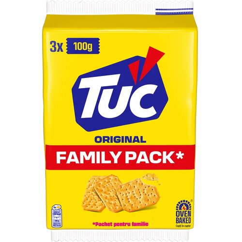 Tuc Krekeri Original family pack, 300 g Slike