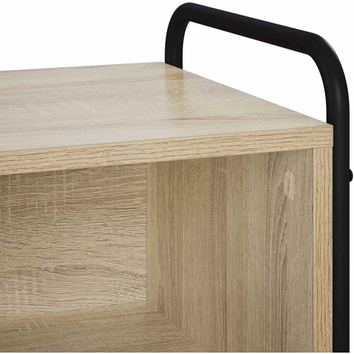 TV ormar 140 x 39,5 x 50 cm Hrast sonoma Konstruirano drvo Slike