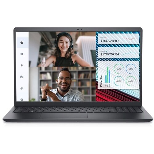 Dell Laptop Vostro 3520, 15,6", FHD 120Hz, Intel Core i5-1235U, Iris Xe Graphics, 16GB, 512GB SSD, Backlit, FP, Crni Cene