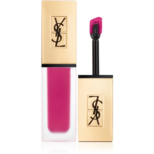 Yves Saint Laurent Tatouage Couture tekući ruž s ultra mat efektom nijansa 14 Decadent Fuchsia 6 ml