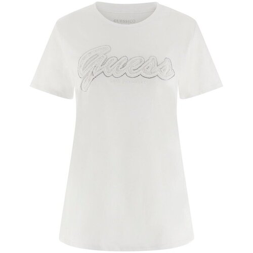 Guess Majice & Polo majice W5RI08 K9RM1 Bela Cene