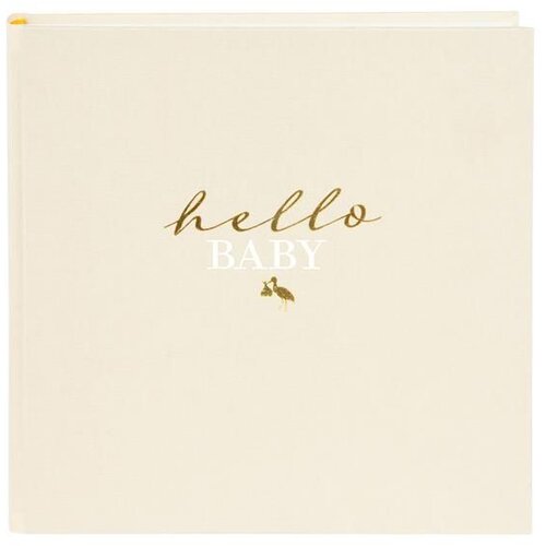  GOLDBUCH foto album Hello Baby bež 30x31 60 bij str Slike