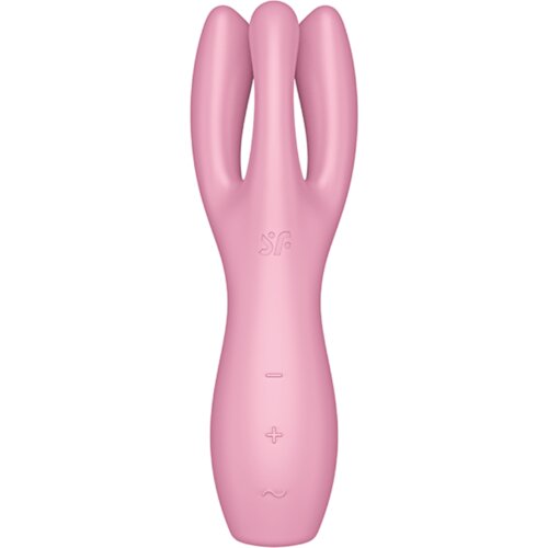 Satisfyer Vibrators Vibrator Satisfyer Threesome 3 Pink Cene