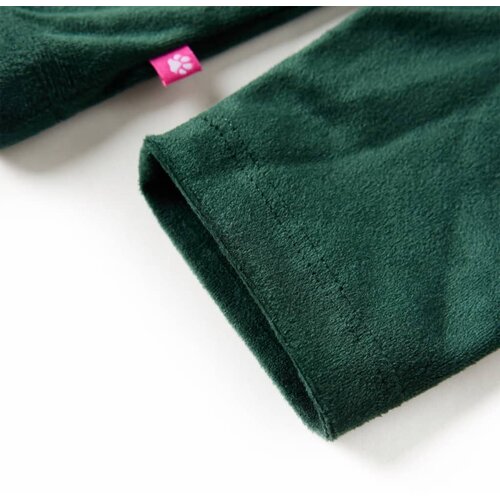  Dječja bluza s volanima tamnozelena 116 Slike