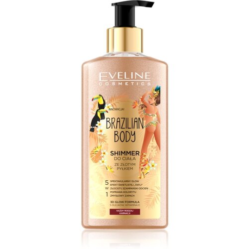 Eveline Cosmetics Brazilian Body emulzija za tijelo sa &amp;scaron;ljokicama 150 ml Slike