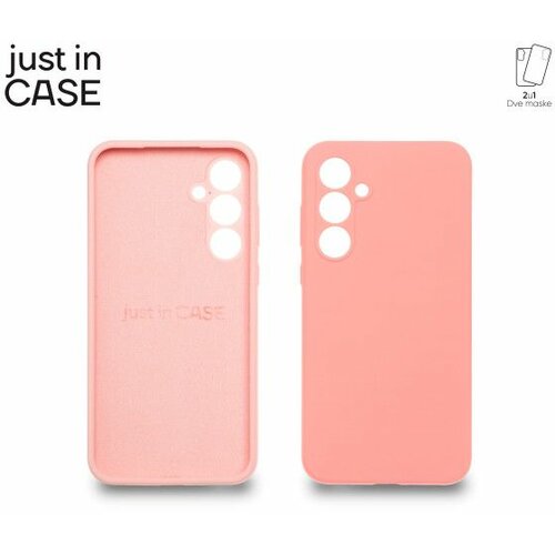 Just In Case 2u1 extra case mix plus paket maski za telefon samsung galaxy A35 pink Slike