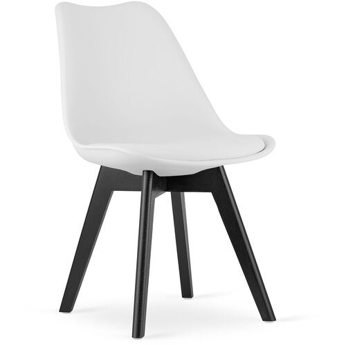 Brandless Stol MARK - bele/črne noge x 1, (22030451) Cene
