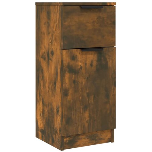 Maison Chic Komoda - Predalnik dimljeni hrast 30x30x70 cm konstruiran les, (21718478) Slike
