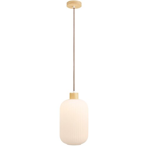 House Nordic Bela viseča svetilka s steklenim senčilom &amp;oslash; 20 cm Argalo &amp;ndash; Slike