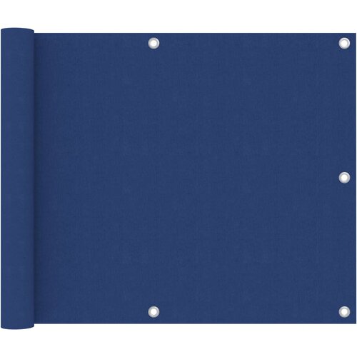 VidaXL balkonski zastor plavi 75 x 300 cm od tkanine Oxford Slike