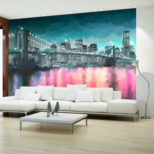  tapeta - Painted New York 250x175