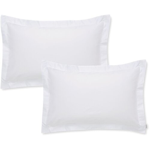 Bianca set od 2 bijela pamučna satenska jastuka Oxford, 50 x 75 cm Cijene