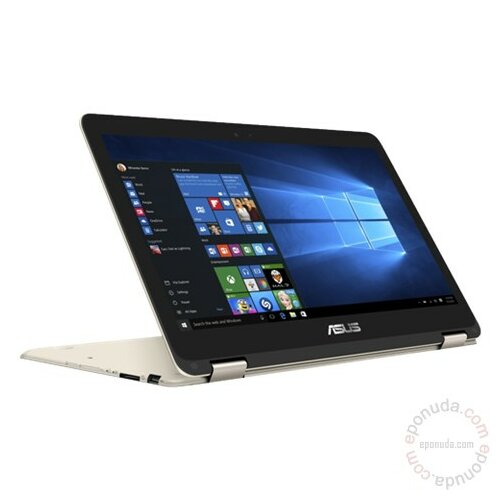Asus ZenBook UX360CA-C4012T 13.3 FHD Touch Intel Core m3-6Y30 900MHz (2.2GHz) 4GB 128GB SSD Windows 10 64bit zlatni laptop Slike
