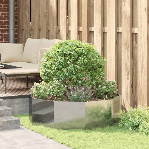  Sadilica Srebrno 120 x 120 x 35 cm Cinkani čelik Slike