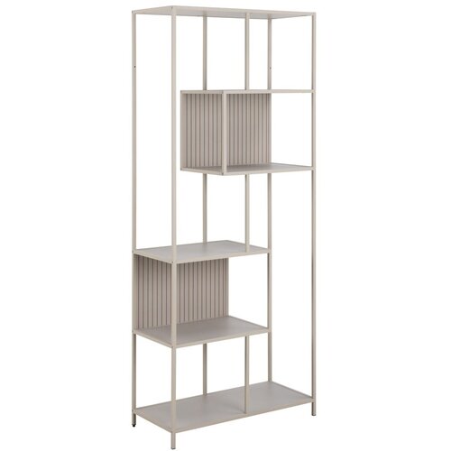 Actona Siva biblioteka 77x185x35 cm Seaford &amp;ndash; Slike