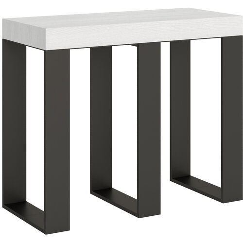 Ityhome 90 x 77 konzolna miza bela, (20847607) Cene