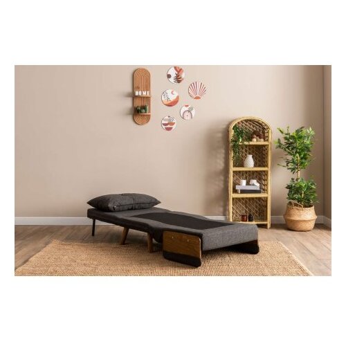 Atelier Del Sofa Fotelja na razvlačenje Cosmo, 190x70x82 cm, Antracit Slike
