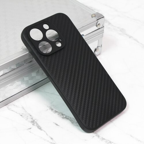  Carbon fiber za iphone 15 pro 6.1 crna Slike